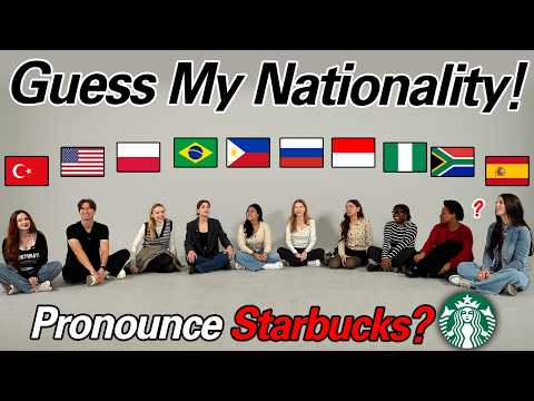 Can 10 People From All Over The World Guess Each Other's Nationality?? EXTREME CHALLENGE!!