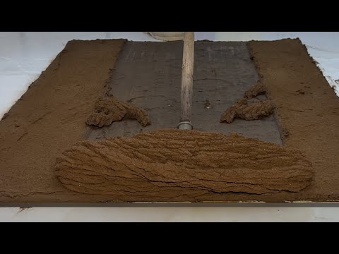 Shocking ASMR carpet cleaning - You won't believe what a carpet was covered in mud after 10 years!