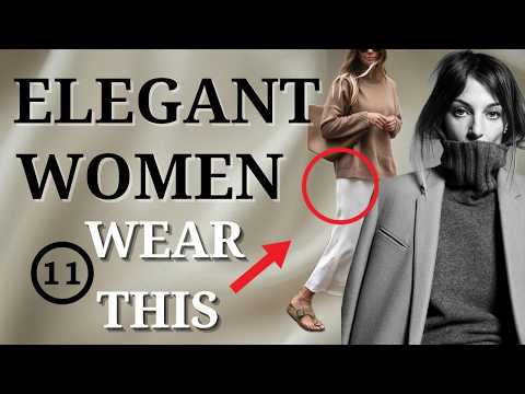 11 FALL 2025 Outfit FORMULAS Elegant Women Are Actually Wearing