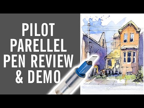 Modified Pilot Parallel Pen and Urban Sketching Demonstration