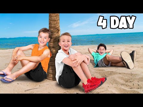 البقاء على قيد الحياة ٢٤ ساعة في جزيرة مهجورة!