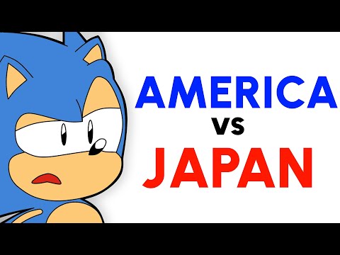 When Japan & America Made Different Sonic Sequels