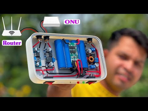 How To Make Wi-Fi UPS at Home || Ups kaise Banaye || Wifi Power Bank