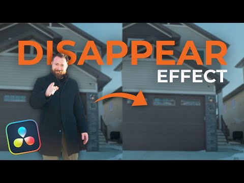 Disappear Effect in DaVinci Resolve | Teleport Tutorial
