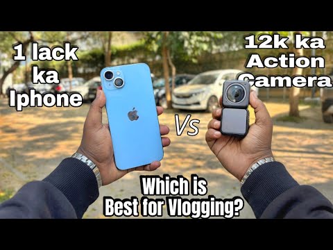 iPhone vs Action Camera: Which is Better for Vlogging? Iphone vs action camera comparison #dji
