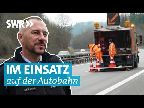 Arbeiten auf der Autobahn A81: Von der Raststätte bis zur Autobahnpolizei