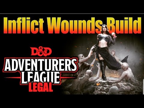 Inflict Wounds Build - D&D 5e Character Builds for Adventurers League