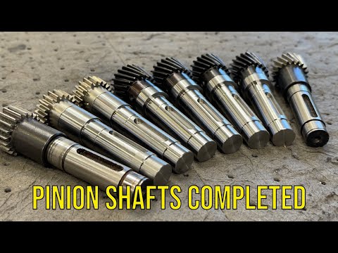 SNS 372: Pinion Shafts Completed, Toolbox Mods