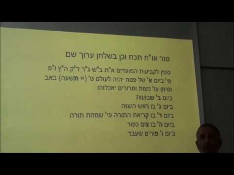 הלוח העברי: הסימן א"ת ב"ש וסימנים נוספים לקביעת מועדים, שי ואלטר