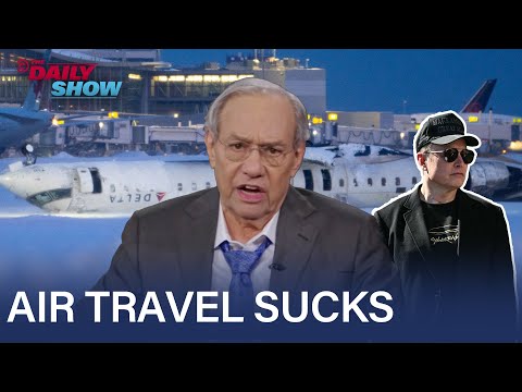 Lewis Black Asks Airlines to Fix Their S**t Amid Recent Catastrophes | The Daily Show