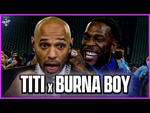 Burna Boy puts on a special concert for Thierry, Micah & Carragher! 🎤😆