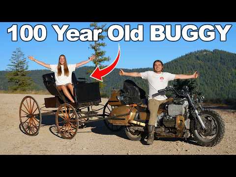 Buggy 100 miles Offroad towed by Goldwing + Overnight Camping