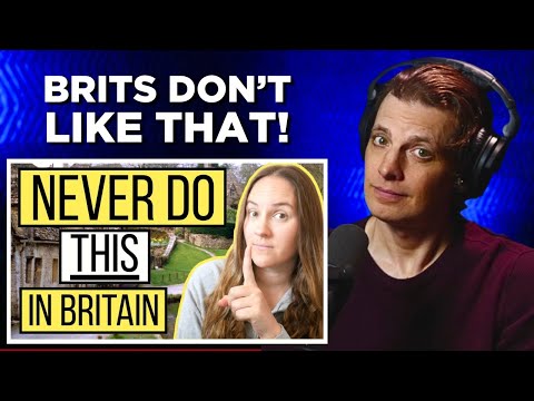 American Reacts to 9 Faux Pas to Avoid In Britain!