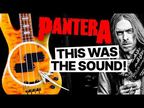 Rex Brown: The BONECRUSHING bass lines of Pantera
