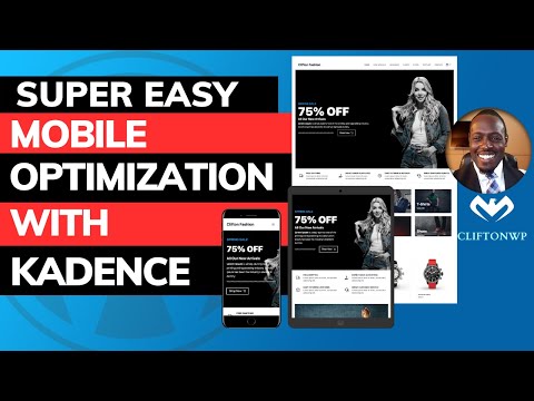 Kadence Tutorial: How to Make Your Website Mobile Friendly with Kadence Theme and Kadence Blocks.