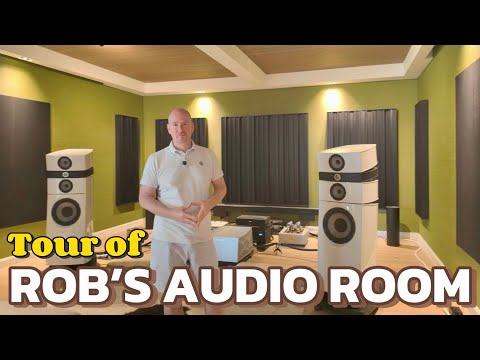 Tour of Rob’s Transforming High End Audio Listening Room