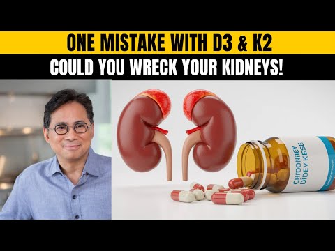 This One Mistake with Vitamin D3, K2 & Magnesium Glycinate Can Damage Your Kidneys | Dr. William Li