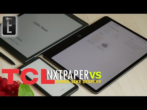 TCL NxtPaper Screen vs EINK epaper screen - Comparison
