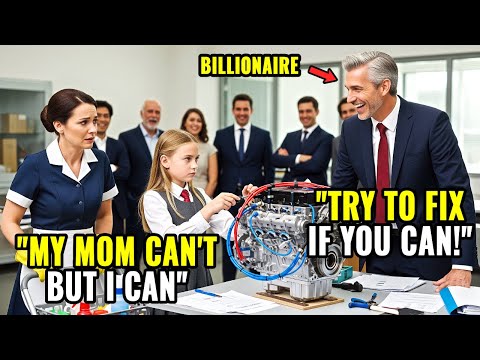 "Fix This And I'll Give You $100M," Billionaire CEO Sneered — Maid's Daughter Did, He Froze In Shock