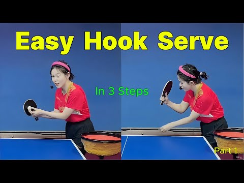 The Easiest Chopping Hook Serve Tutorial for Beginners (3+2 Method, Part 1)