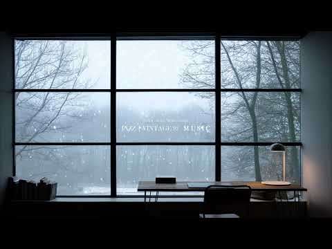 [playlist] 조용한 서재, 창밖의 겨울을 바라보며 | JazzVintage92 · Winter Notes