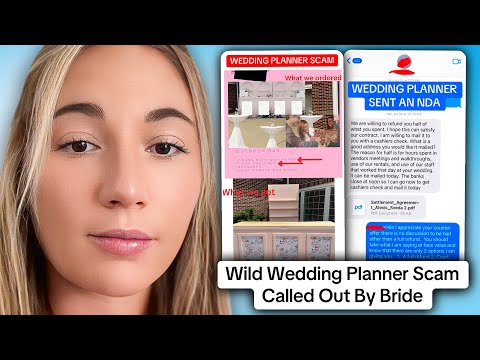 Wedding Planner "No-Shows" Wedding & Refuses Refund... Bride Calls Them Out On TikTok