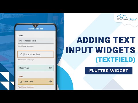 How to Get User Input in Flutter Application (TextField) | Flutter Widget