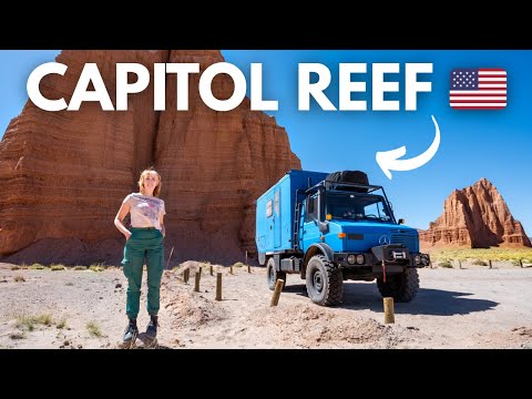 Overlanding Cathedral Valley In A Unimog Camper 🇺🇸 | Capital Reef National Park