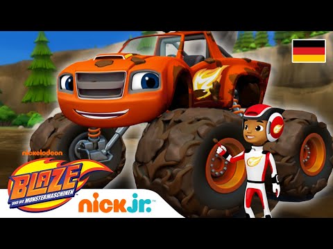 GANZE FOLGE: Die kaputte Waschtruckanlage | Blaze und die Monster-Maschinen