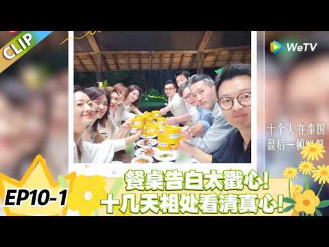 日落时分说爱你 EP10-1:餐桌告白太戳心,马晴直言 Ken 给足安全感!#恋综 #日落时分说爱你