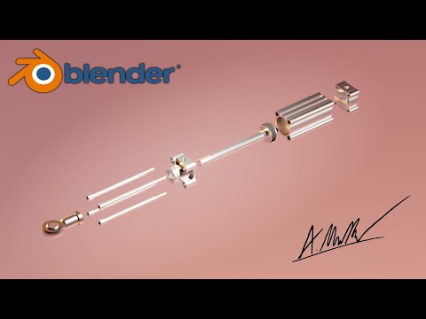 How Engineers Can Create Exploded View Animations in Blender (Tutorial)