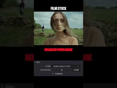 Film Look in Seconds🎞️Dehancer Color Grading  DaVinci Resolve #ColorGrading #Dehancer #FilmEmulation