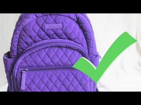 Is this a purse or backpack? | Compact Essential Backpack in Elderberry by Vera Bradley