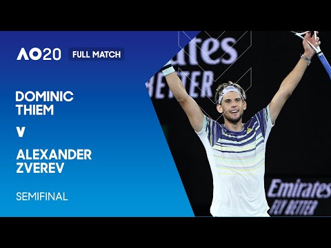 Dominic Thiem v Alexander Zverev Full Match | Australian Open 2020 Semifinal