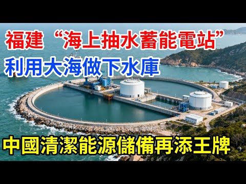 福建這座“海上抽水蓄能電站”如何工作？利用大海做下水庫，中國清潔能源儲備再添王牌。#大國工程#基建狂魔