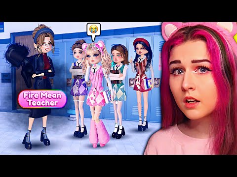 LANA & I Went To SCHOOL & My TEACHER Was NOT What She SEEMED... | ROBLOX Dress to Impress Roleplay