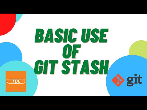 Git - Using git stash