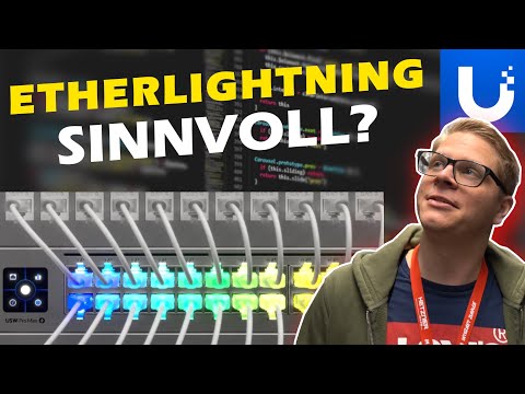 UniFi Etherlighting ausprobiert - Es leuchtet Geil, aber...