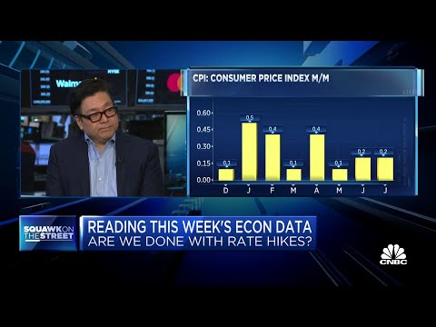 Core CPI could hit .2 or less over the next three months, says Fundstrat's Tom Lee