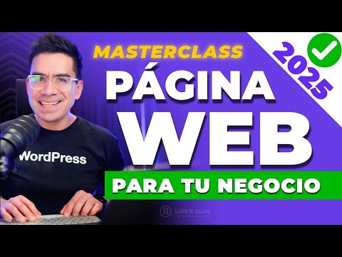 Cómo Crear Una Página Web para Negocio 2025 🚀 Desde Cero y Paso a Paso ✅