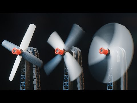 Testing 15 Lego Propellers
