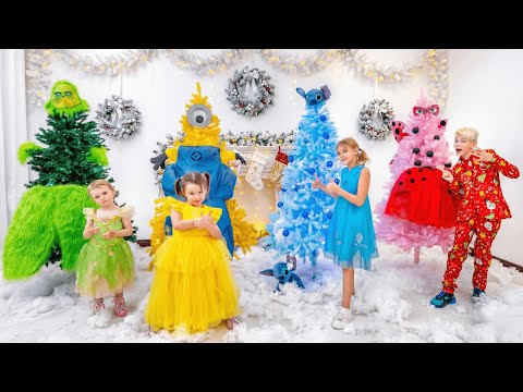 ४ रङको च्यालेन्ज 🏆 🎄 क्रिसमस ट्री सजाऔँ र उपहार जितौँ