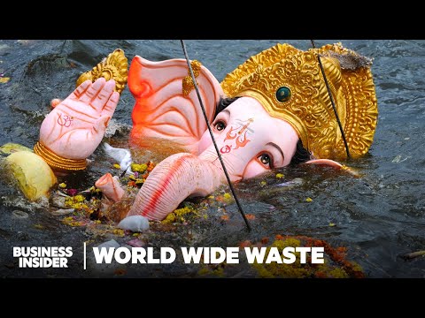 How Indians Handle Millions Of Tons Of Temple Offerings | World Wide Waste | Business Insider