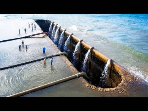 Израиль Начал Осушать Мертвое Море, Выливая из Него Тонны Воды, 25 Лет Спустя Результат Удивил Мир