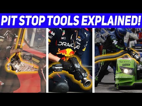 The AMAZING Engineering of Pit Stop Tools! | How Impact Wrenches, Jacks, and Refueling Systems Work