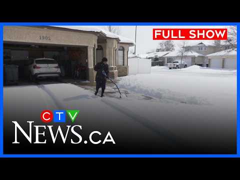 Major snowfall blankets Saskatchewan towns | CTV News Saskatoon at Six April 17, 2026