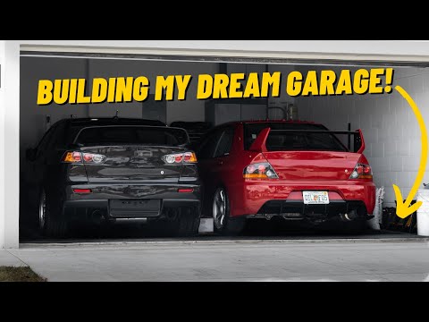 Turning a Basic Garage into a Dream Workspace! (Episode 1)
