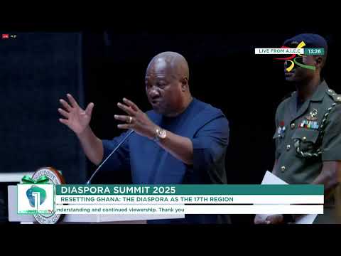 “With a United Africa, Nothing Is Impossible” — President Mahama at Diaspora Summit 2025
