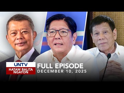 UNTV: Hataw Balita Ngayon | December 10, 2025