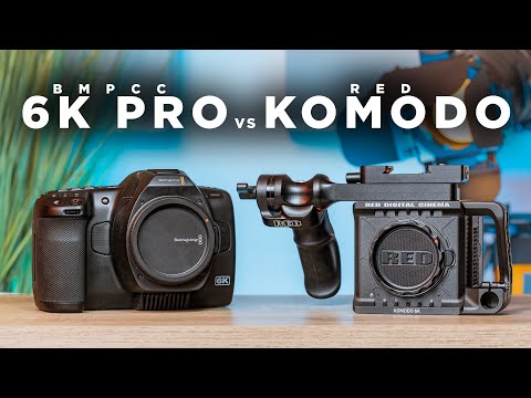 Red Komodo vs Blackmagic Pocket Cinema Camera 6k Pro